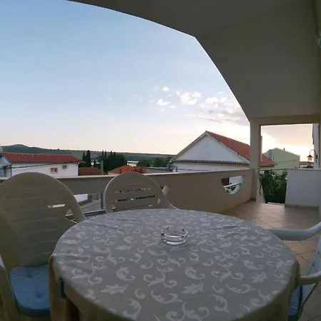 公寓 Sanja - A1 Onebedroom With Terrace With Seaview